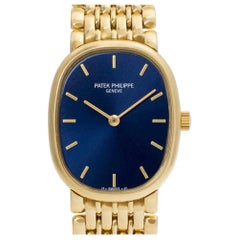 Patek Philippe Ellipse 4826/022 18 Karat Navy Dial Manual Watch