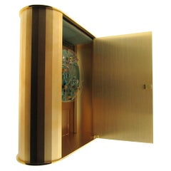 Patek Philippe 'Ellipse d'Or' Solar Quartz Clock, 1970's