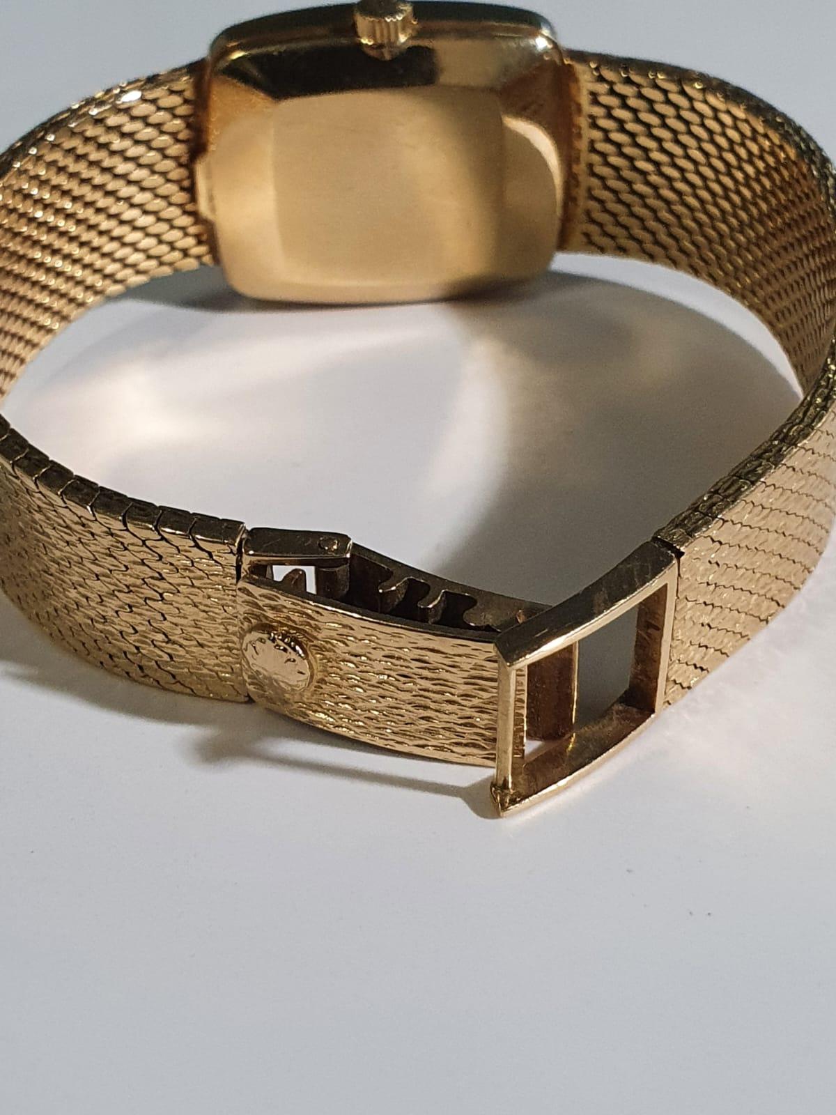 Neoclassical Patek Philippe Ellipse Lady 18 Karat Yellow Gold