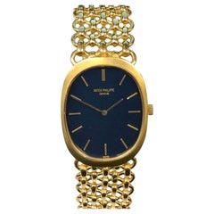 Retro Patek Philippe Ellipse Ref. 3577 / 1 Gents Yellow Gold Mechanical Wrist Watch