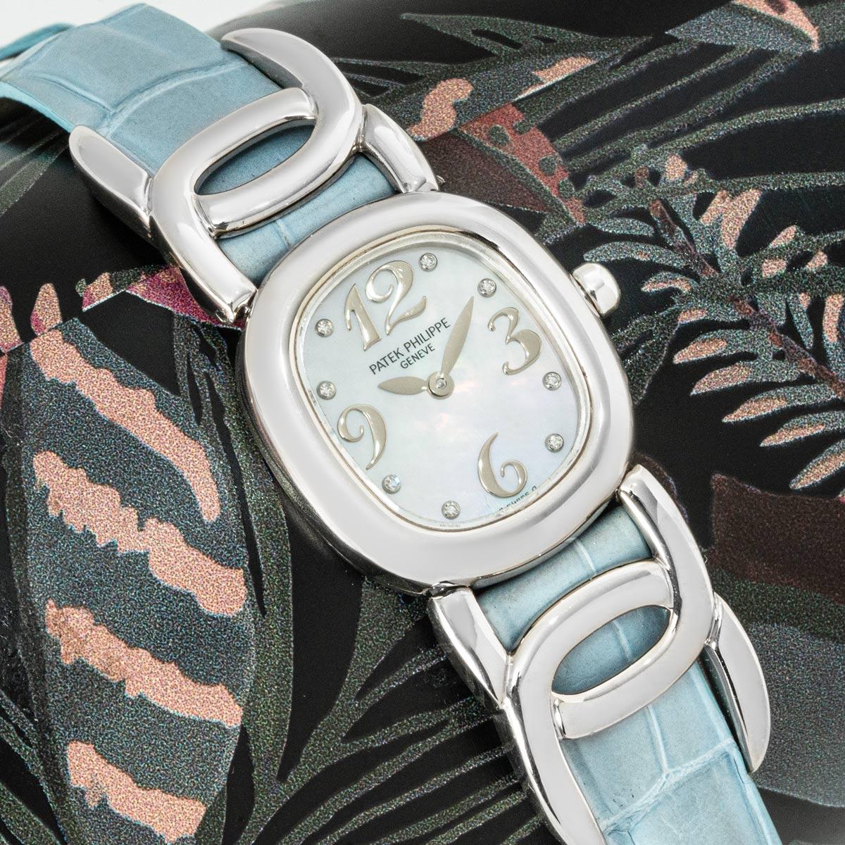 Patek Philippe Ellipse White Gold 4830G For Sale 2