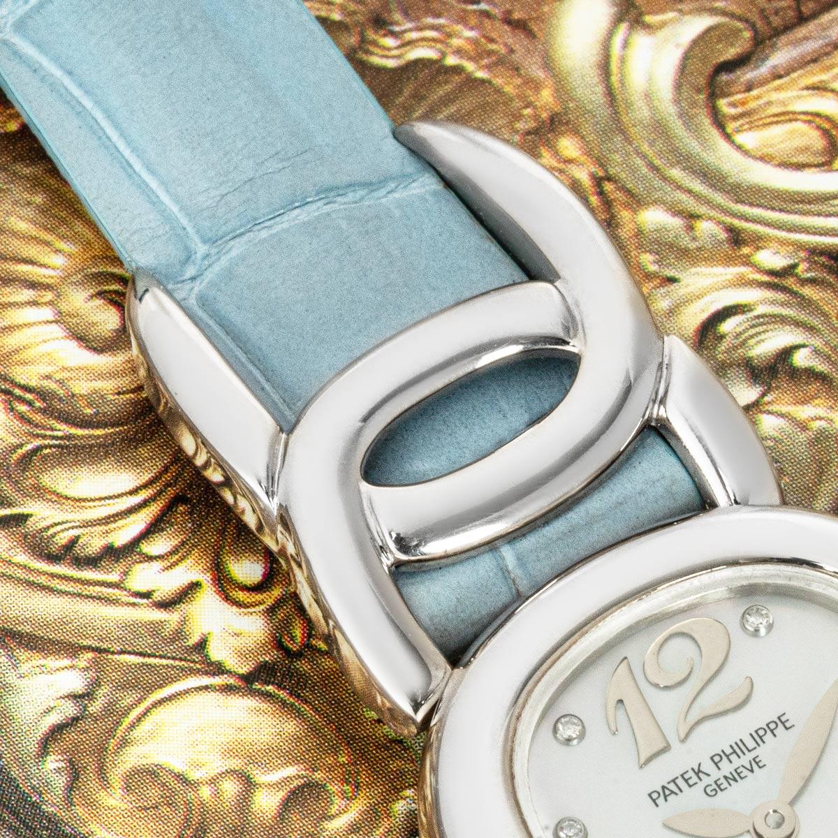Patek Philippe Ellipse White Gold 4830G For Sale 3