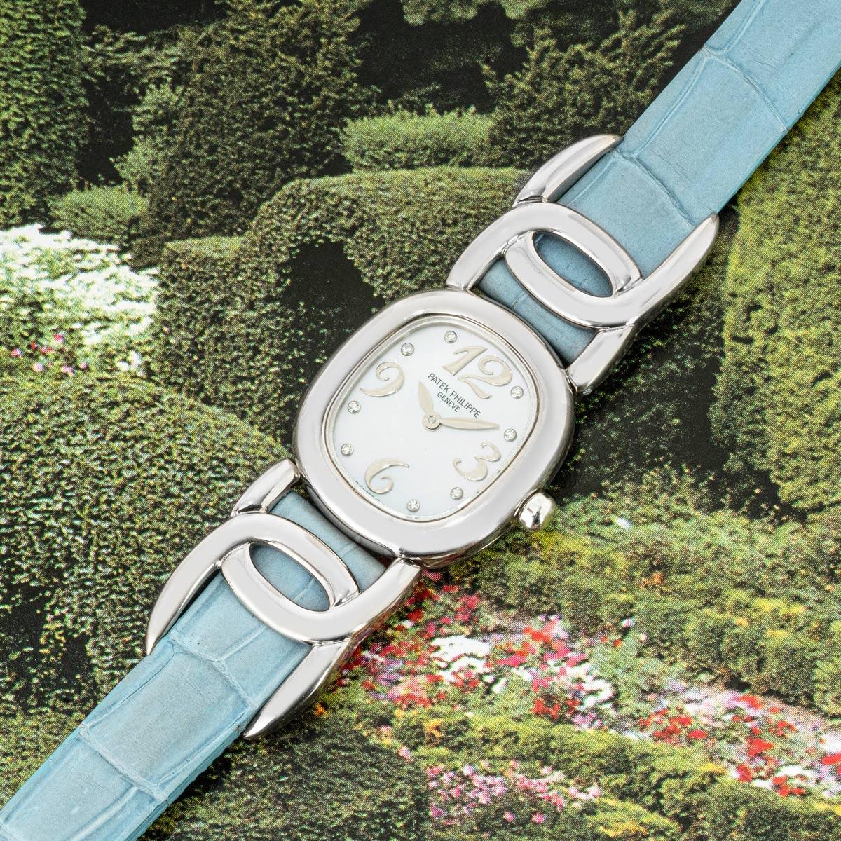 Patek Philippe Ellipse White Gold 4830G For Sale 4