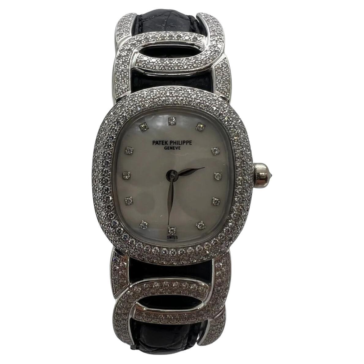 Orologio da donna Patek Philippe Ellipse Bianco Madreperla - 4832G