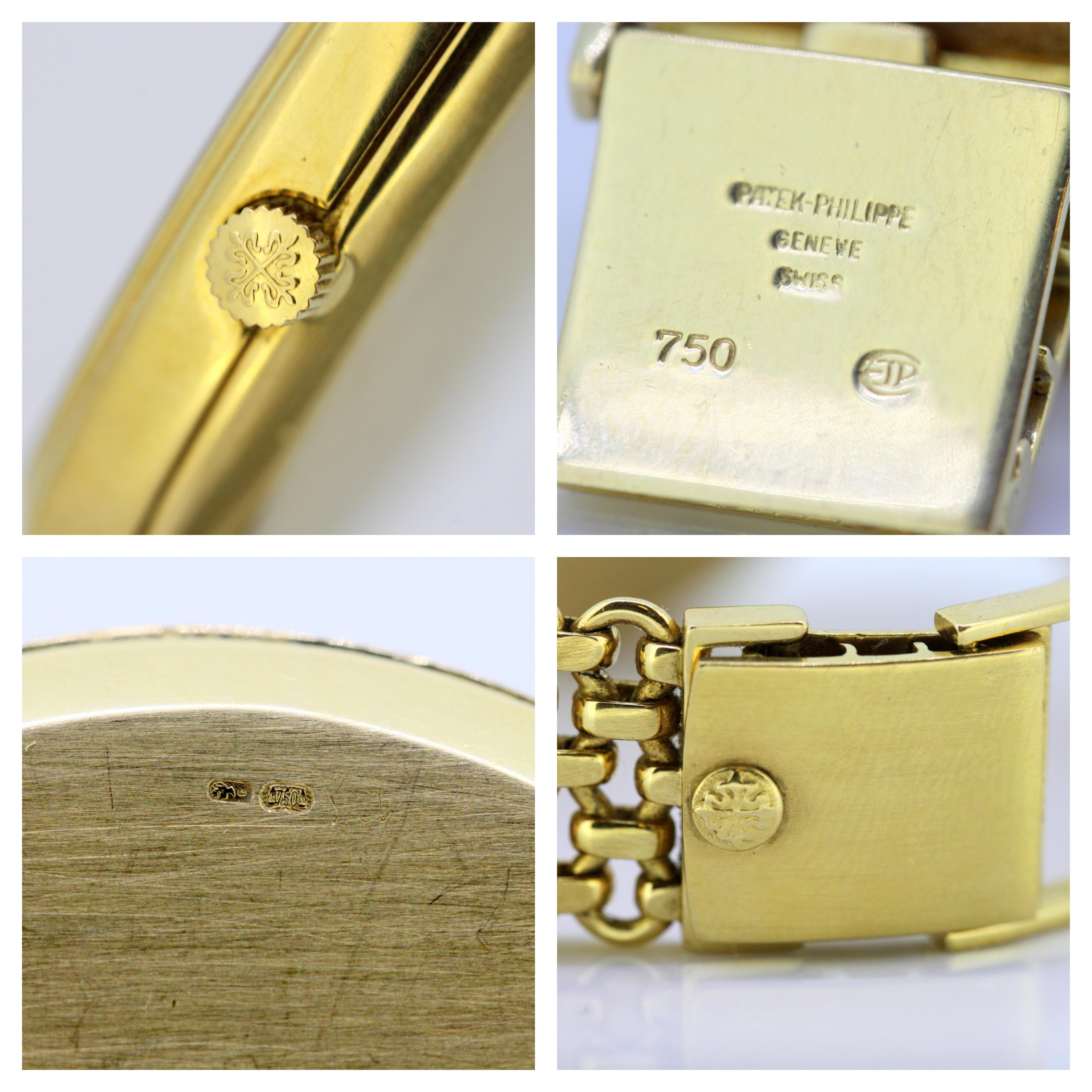 Patek Philippe for Tiffany & Co. Full 18 Karat Gold, Women, 1980-1989 5