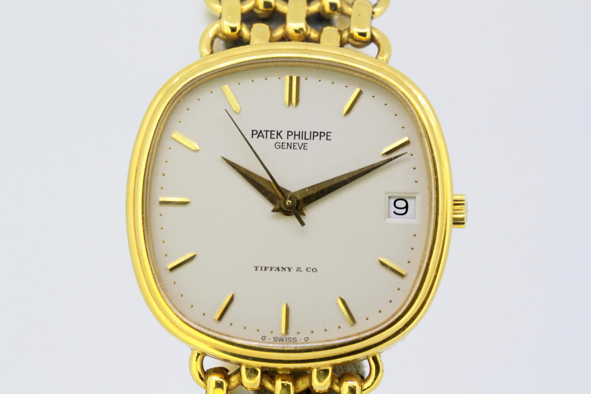 Women's Patek Philippe for Tiffany & Co. Full 18 Karat Gold, Women, 1980-1989