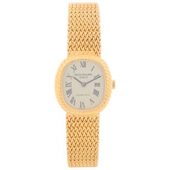 Patek Philippe for Tiffany & Co. Ladies Yellow Gold Champagne Watch