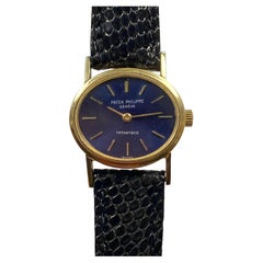 Patek Philippe for Tiffany & Co. Ladies Yellow Gold Retro Wrist Watch