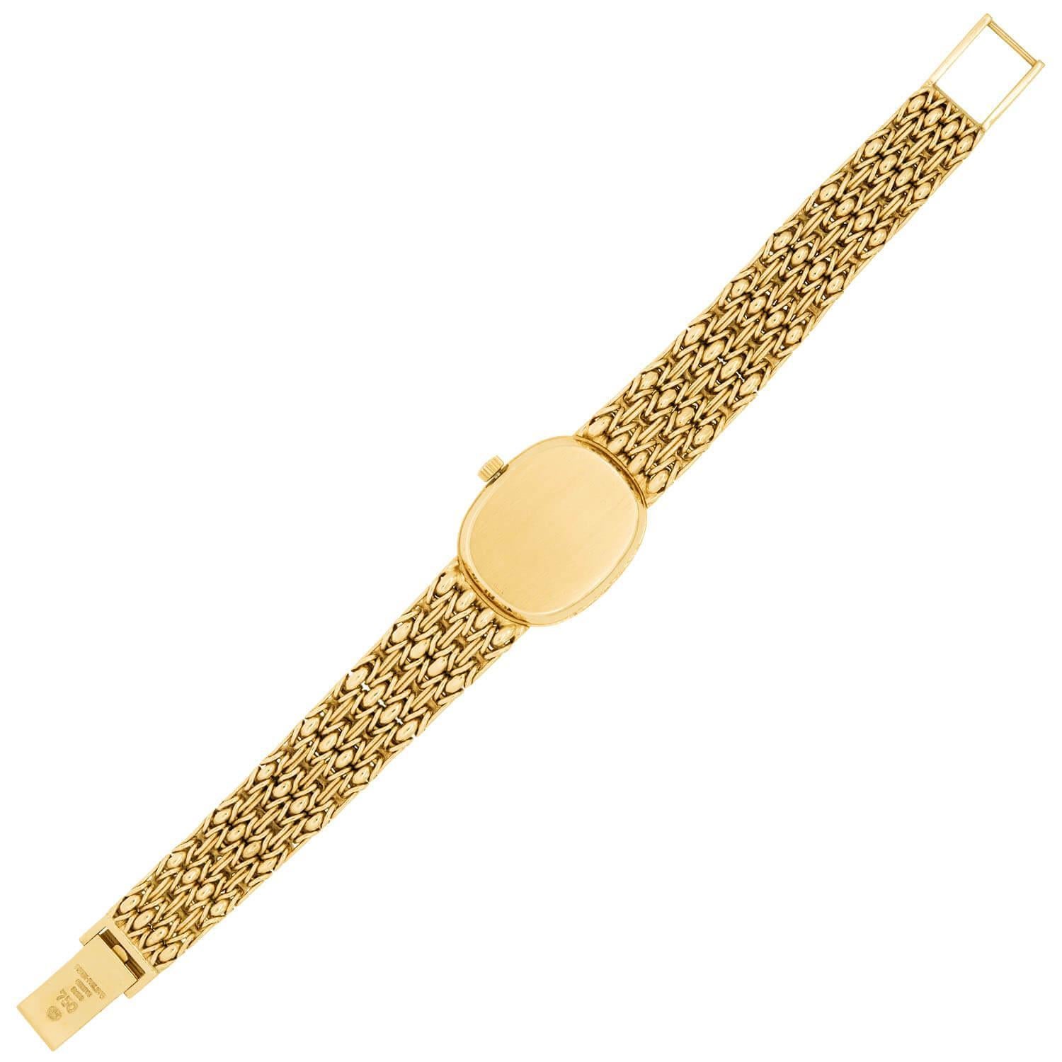 Rétro PATEK PHILIPPE pour Tiffany & Co. Montre Vintage 18k en vente