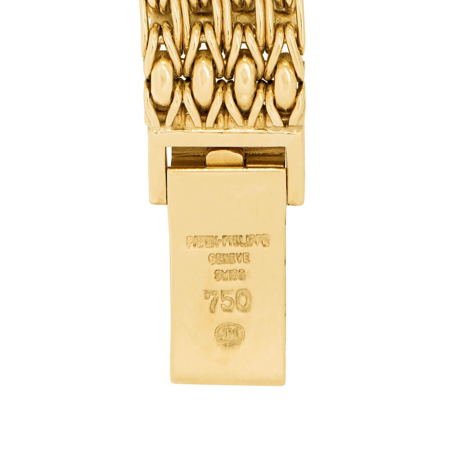 PATEK PHILIPPE pour Tiffany & Co. Montre Vintage 18k en vente 2