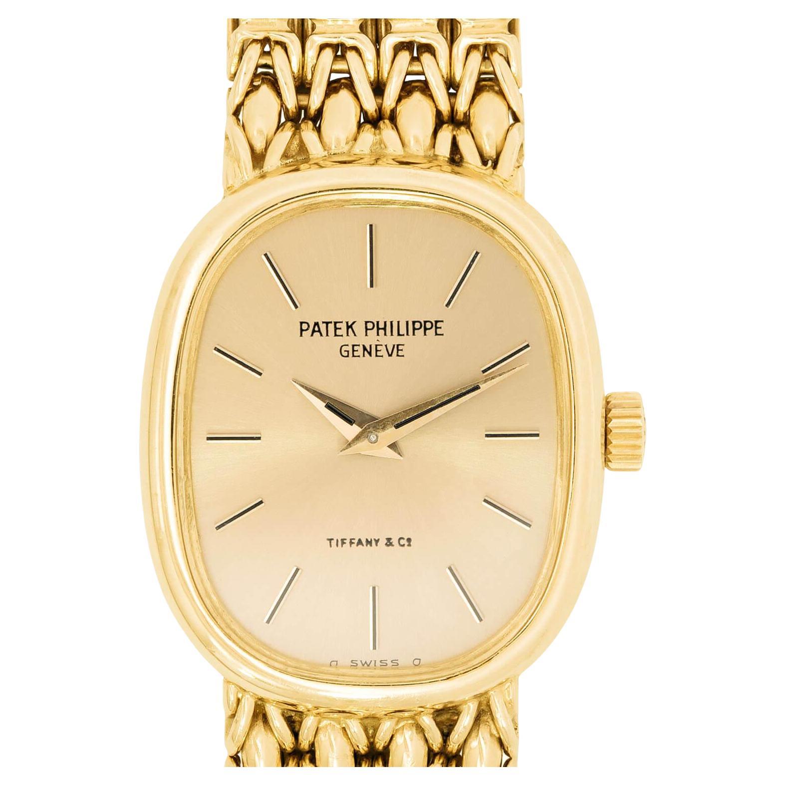 PATEK PHILIPPE for Tiffany & Co. Vintage 18k Watch