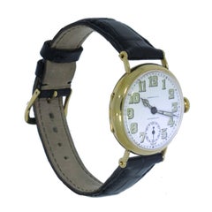 Patek Philippe for Tiffany & Co. Yellow Gold Wristwatch, 1920s