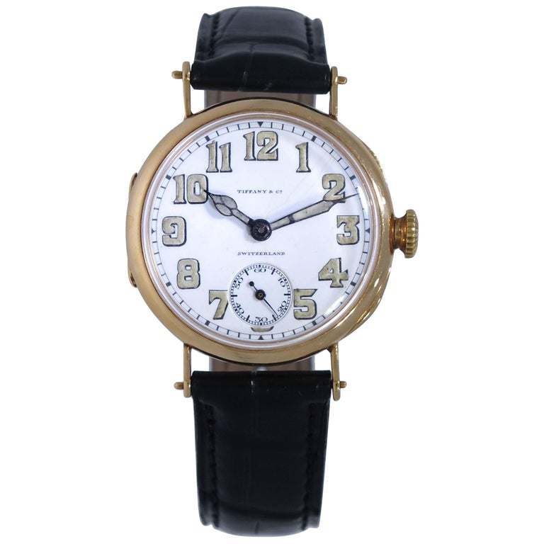 Patek Philippe for Tiffany and Co. Yellow Gold Wristwatch, 1920s at 1stDibs patek philippe