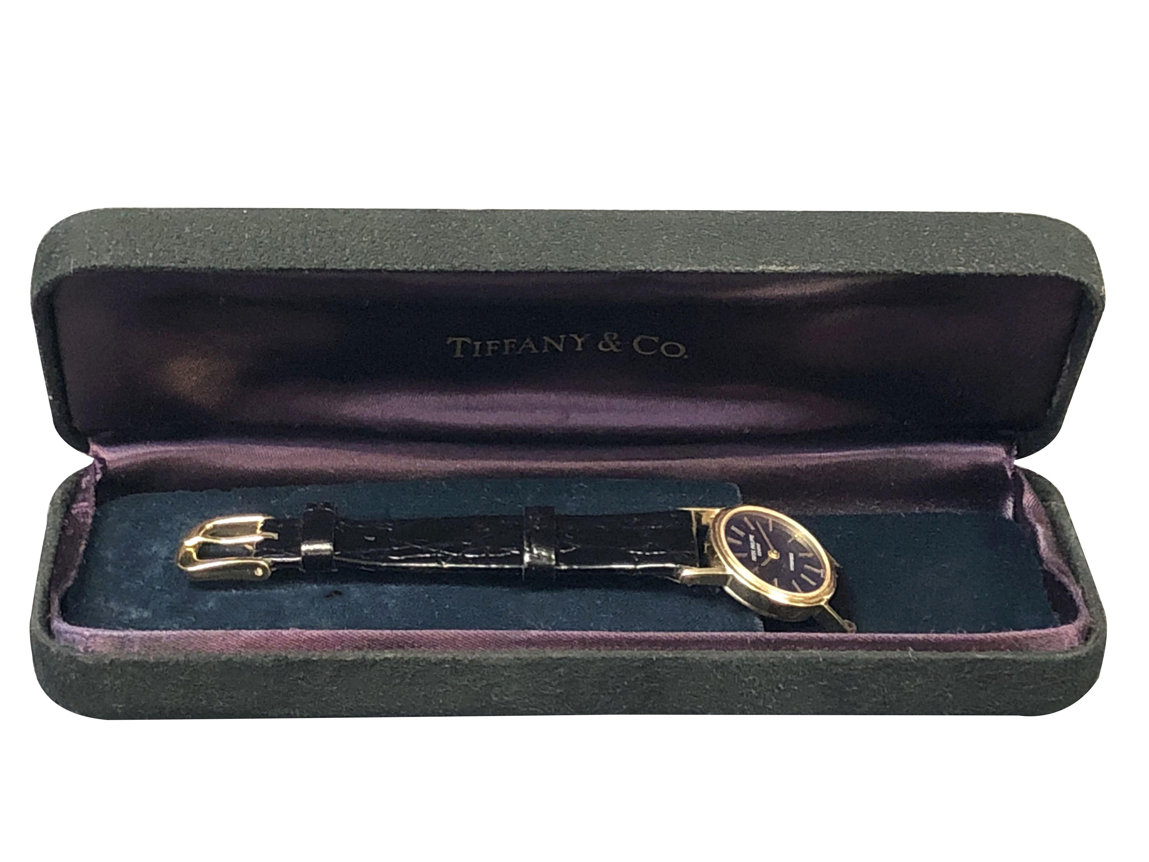 Women's Patek Philippe for Tiffany & Company Elipse Ladies Wrist Watch