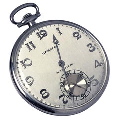 Patek Philippe for Tiffany & Company Platinum Gents Pocket Watch