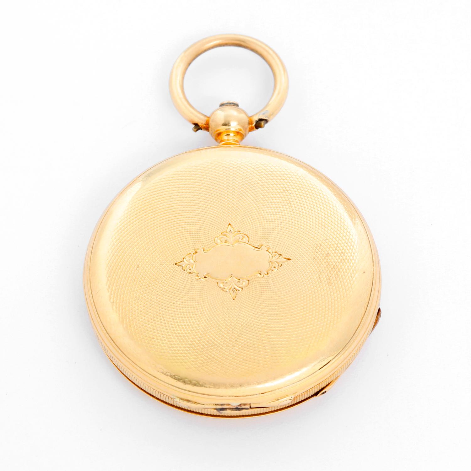 Patek Philippe for Tiffany & Co. Key Wind Pocket Watch 1