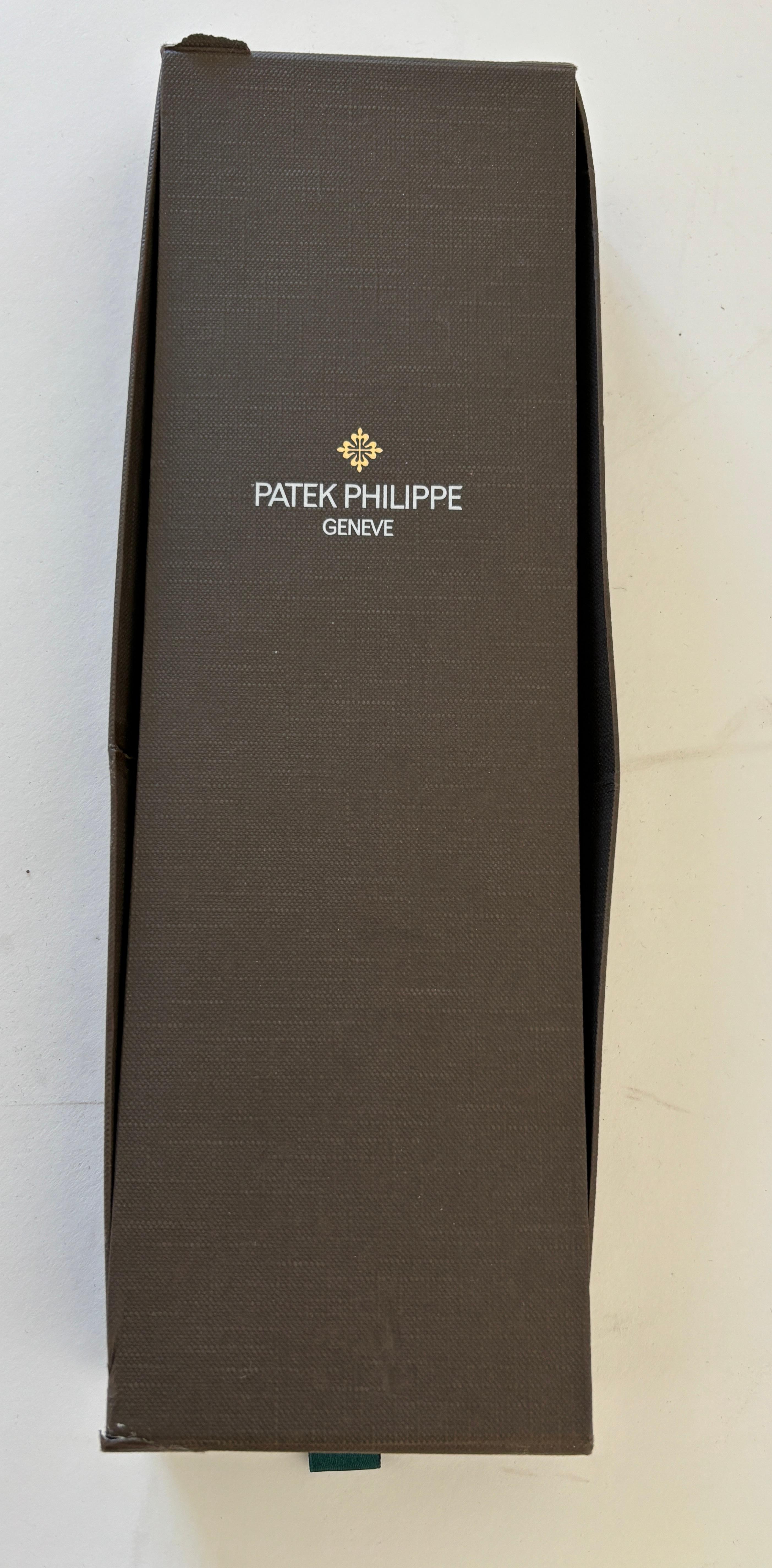 Patek Philippe Geneve Blue Silk Neck Tie For Sale 9