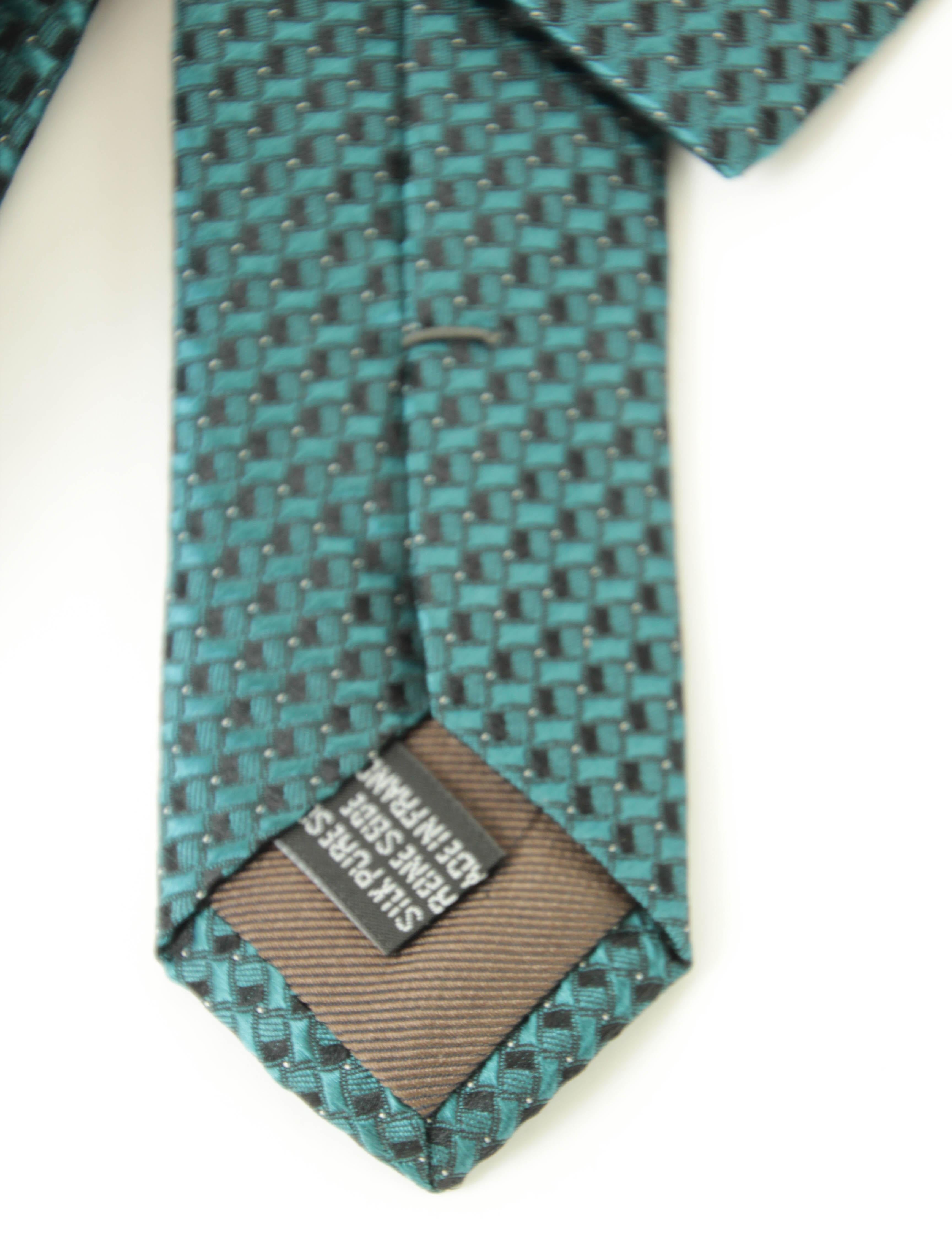 Patek Philippe Geneve Blue Silk Neck Tie For Sale 3