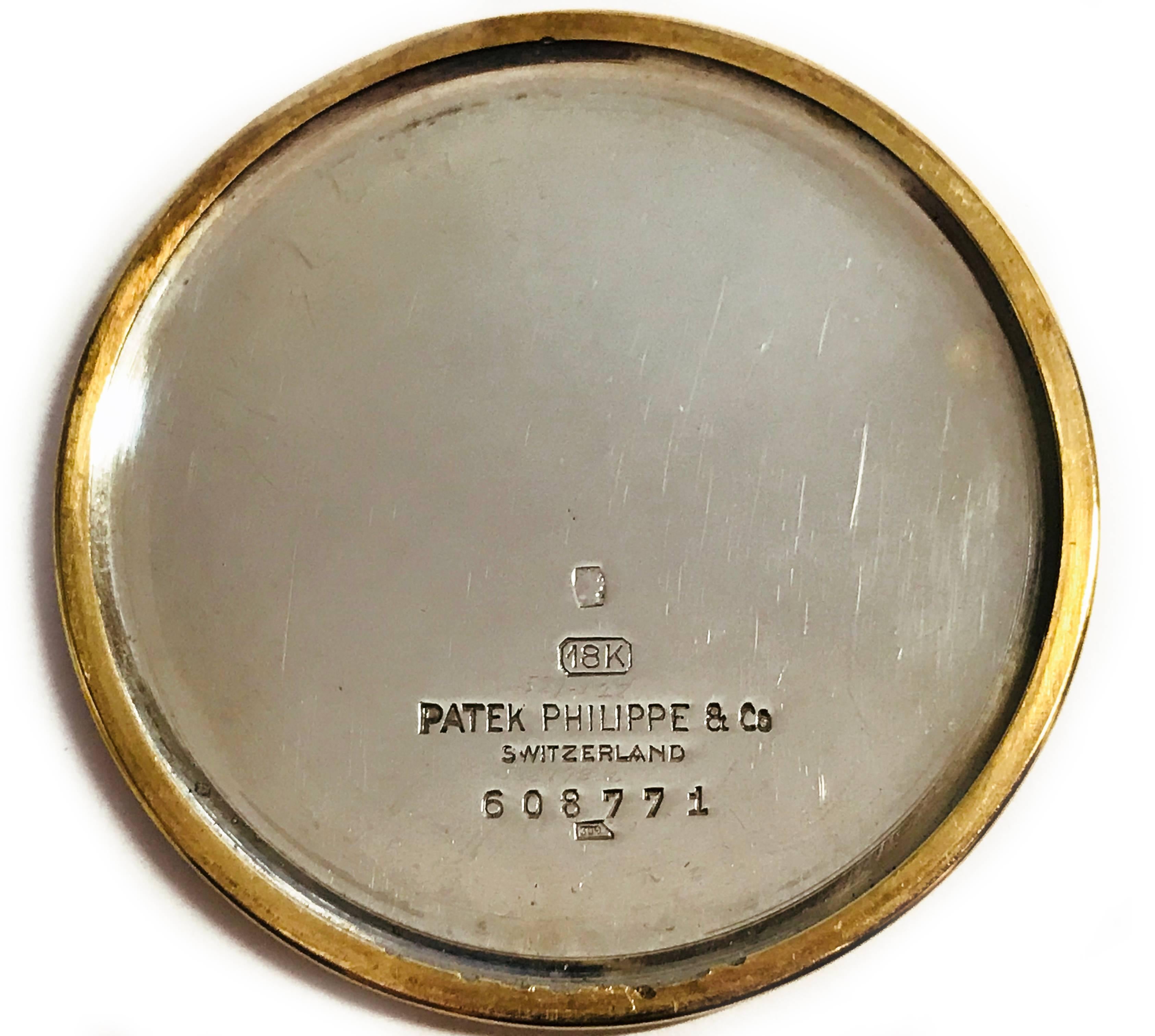 Patek Philippe Genéve Two-Tone, 18 Jewels Pocket Watch 1