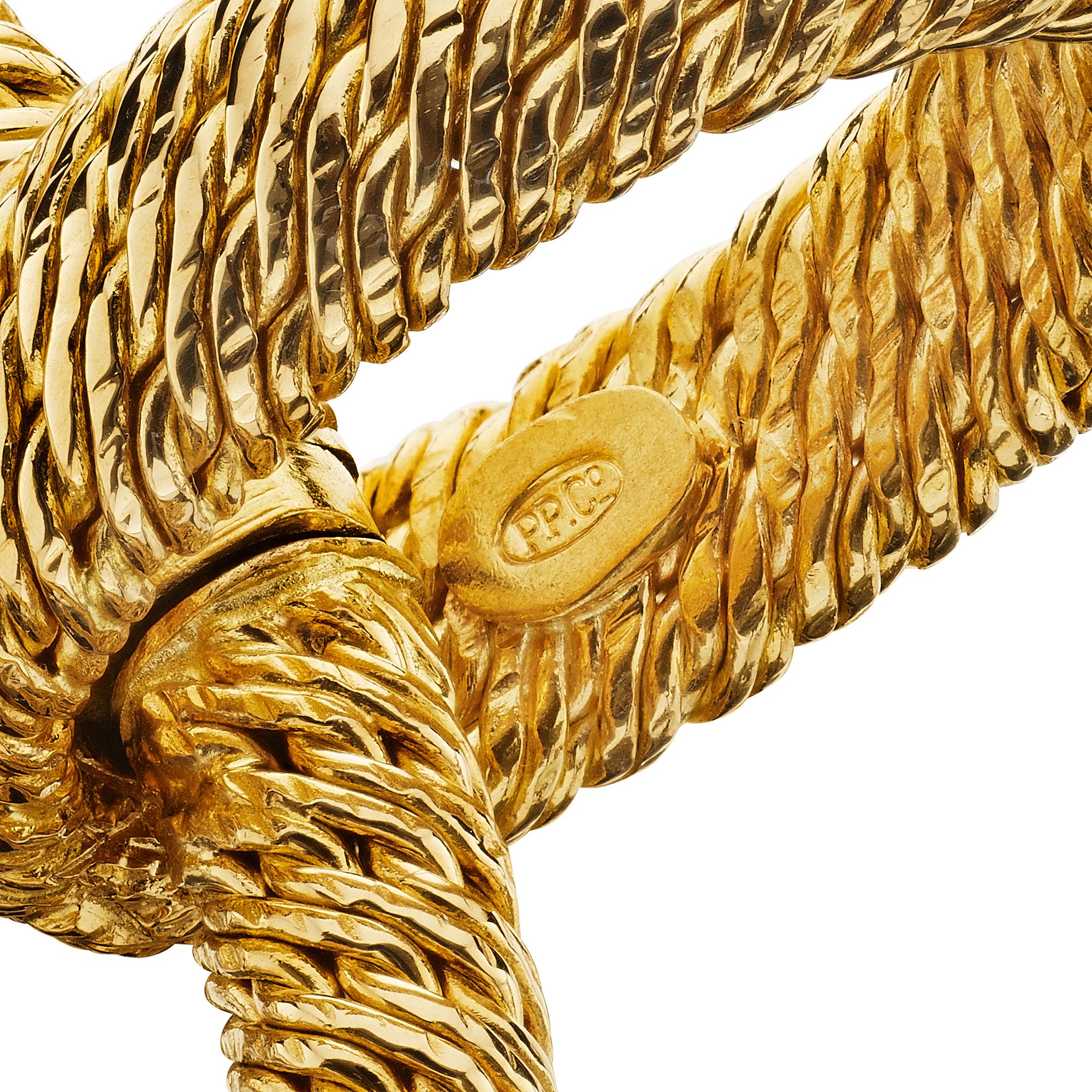 Patek Philippe Georges L'Enfant Virgo Zodiac Yellow White Gold Vintage Necklace In Excellent Condition For Sale In Greenwich, CT