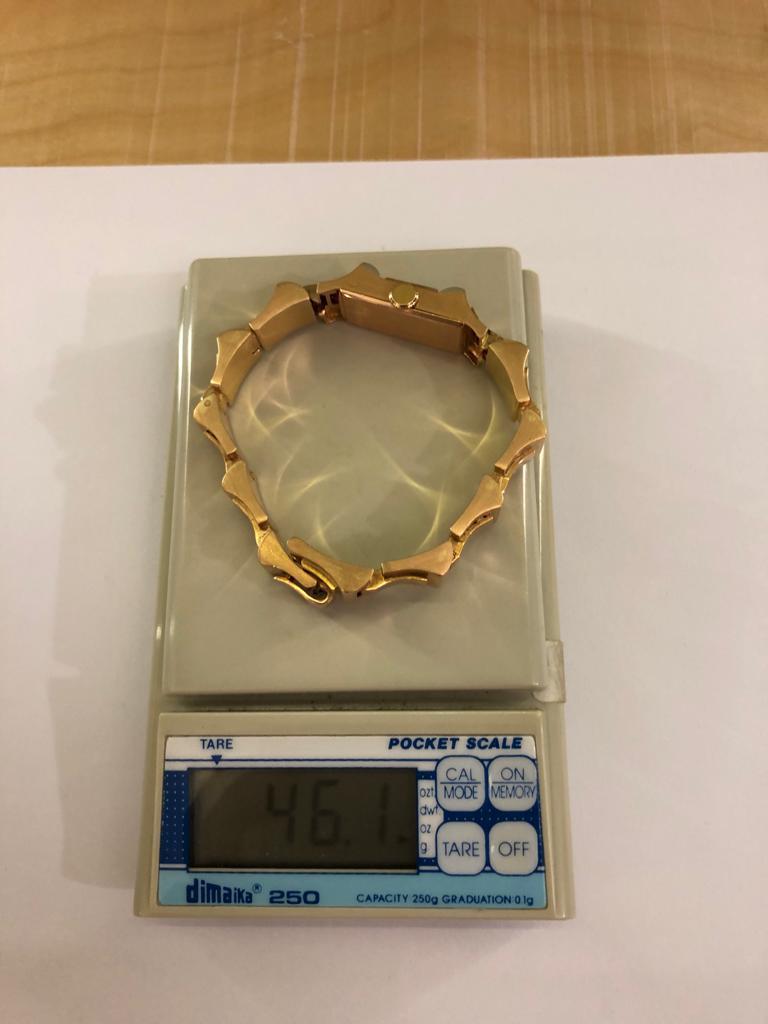 Patek Philippe Gold Bracelet Watch en venta 7