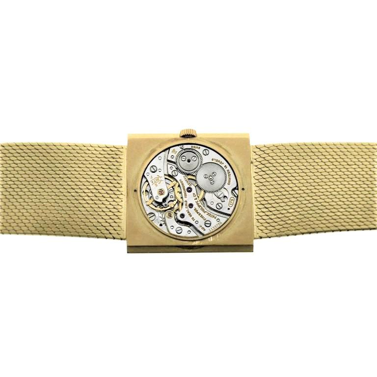 Patek Philippe Gold Ultra Thin Bracelet Watch circa 1966 10