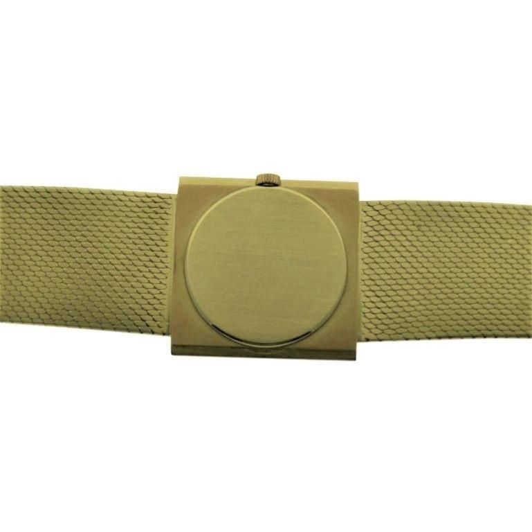 Patek Philippe Gold Ultra Thin Bracelet Watch circa 1966 4