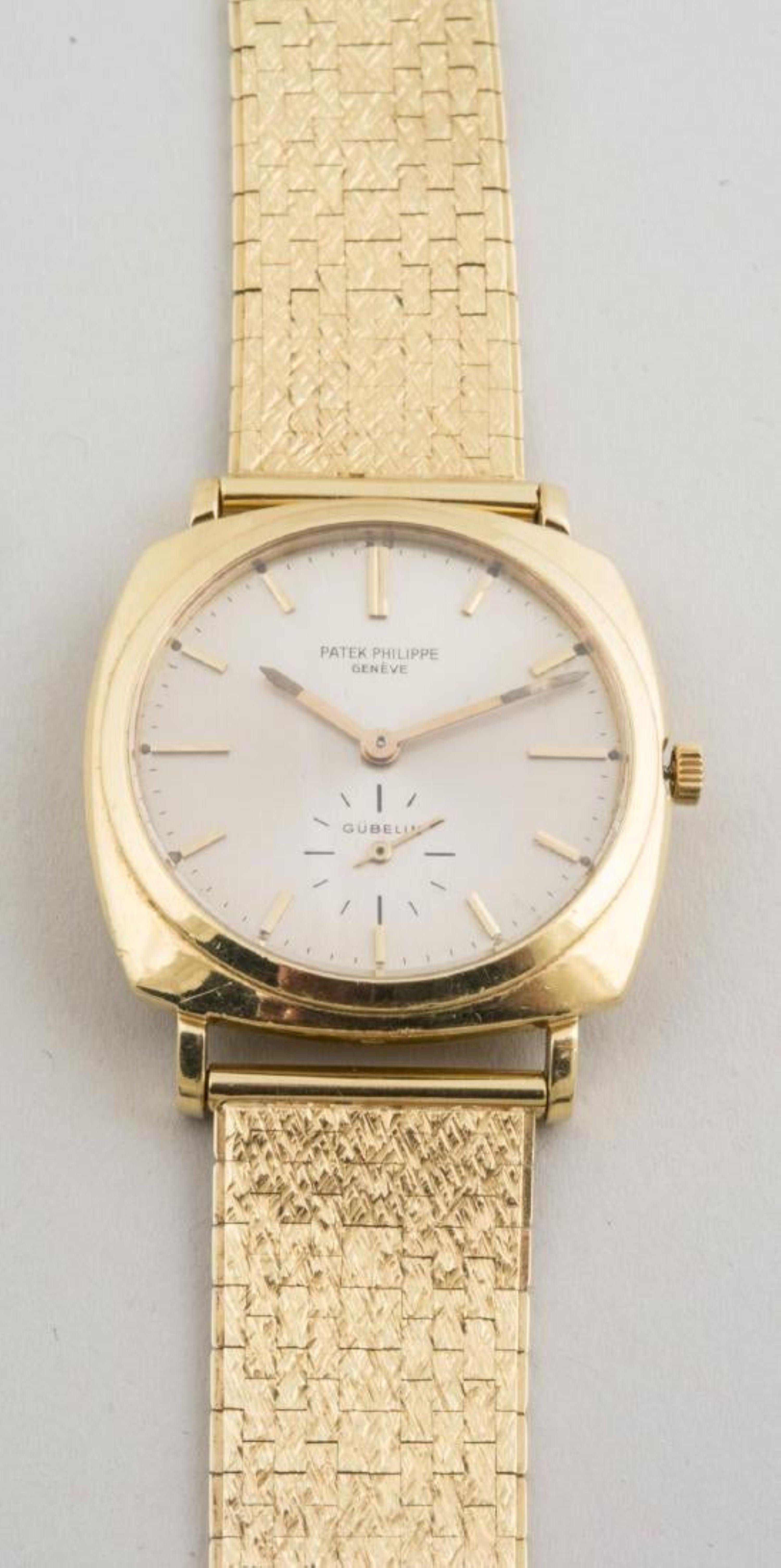Women's or Men's Patek Philippe Gold Watch For Sale