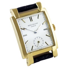 Patek Philippe Gold Wristwatch Dated 1951