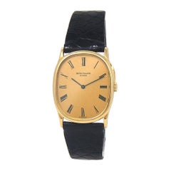 Patek Philippe Golden Ellipse 18 Karat Yellow Gold Manual Ladies Watch 3748