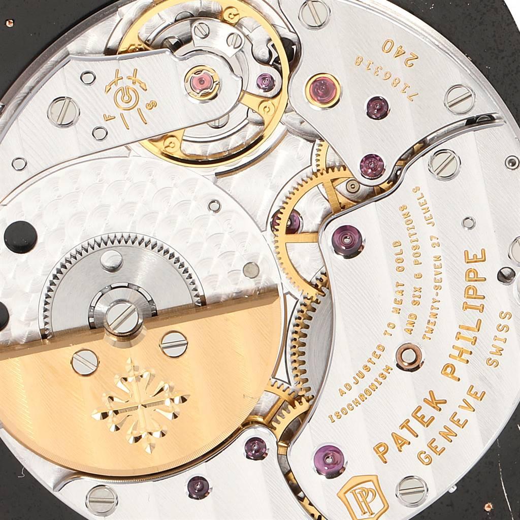 Patek Philippe Golden Ellipse Grande Taille Rose Gold Black Dial Watch 5738 1