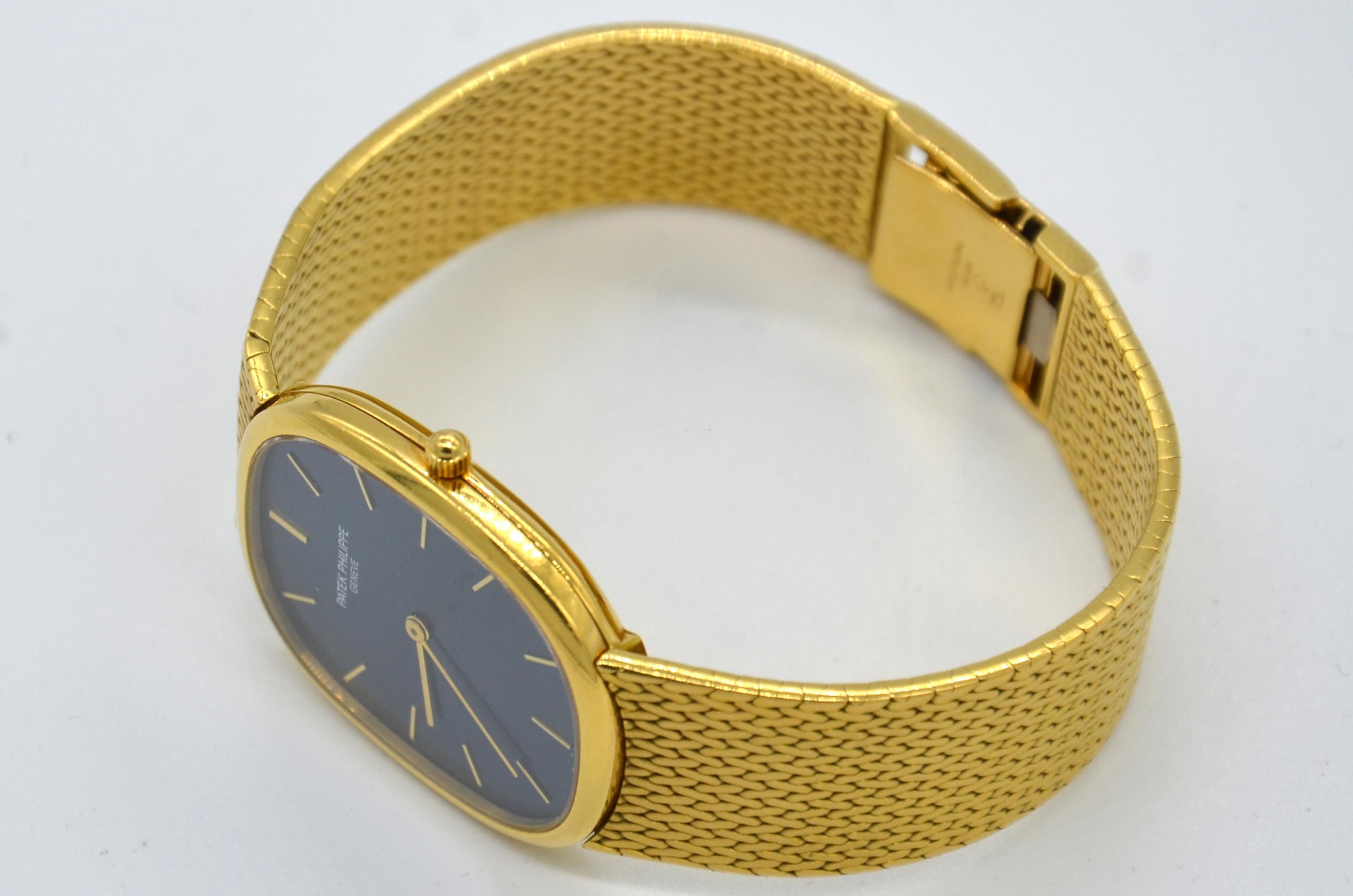 Patek Philippe Golden Ellipse, Ref. 3738  In Excellent Condition For Sale In New York, NY