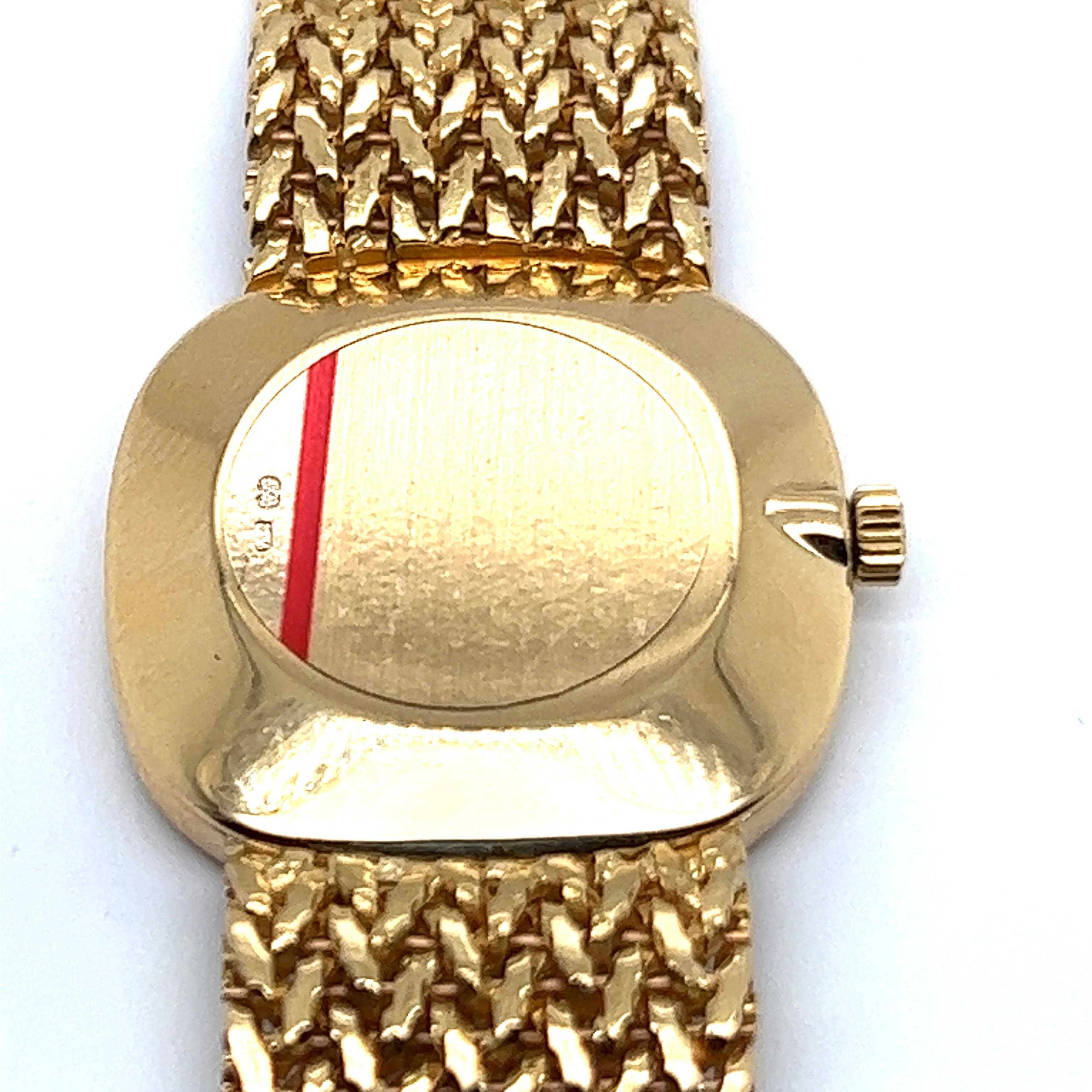 Patek Philippe Golden Ellipse Watch in 18 Karat Yellow Gold, 1975 In Excellent Condition In Lucerne, CH