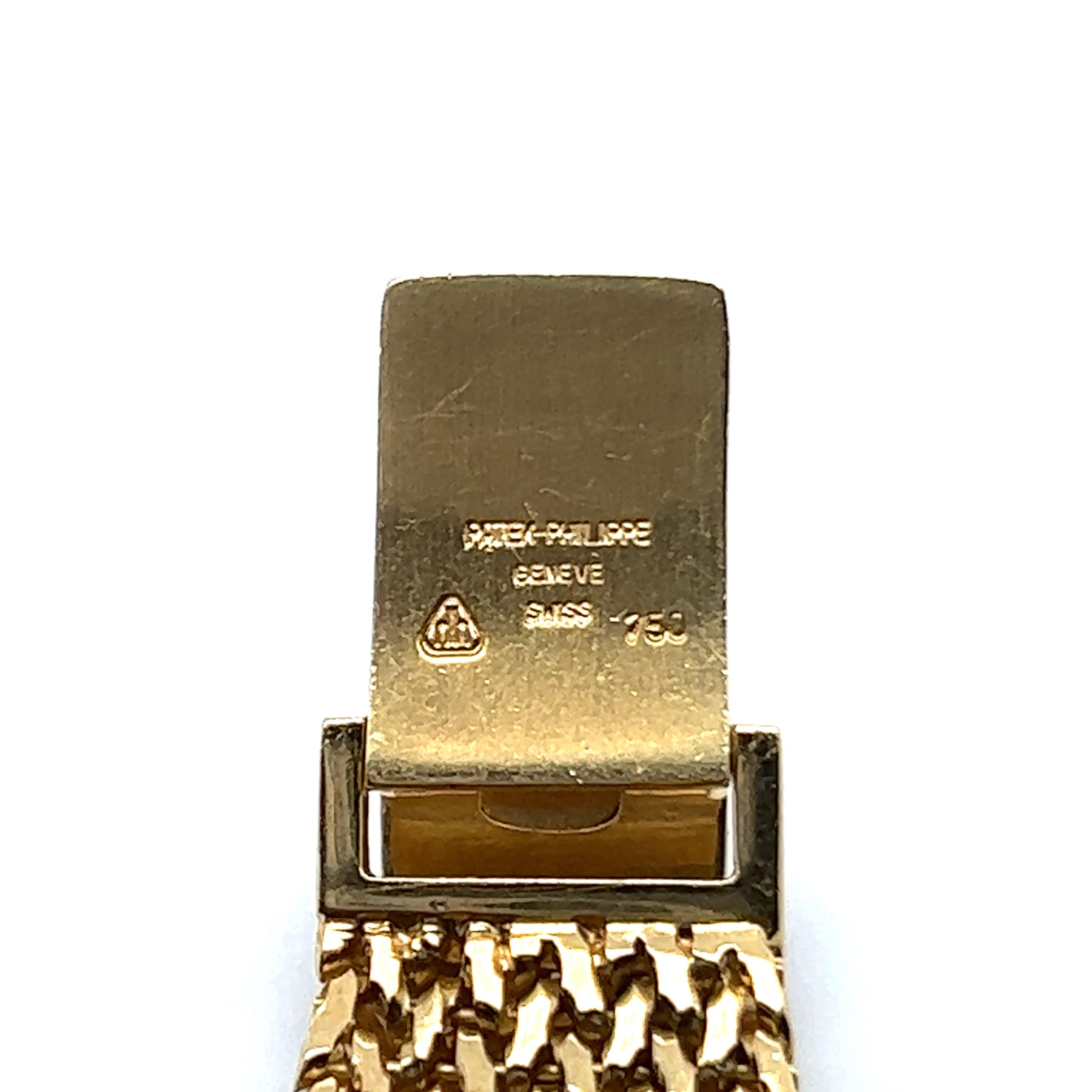 Patek Philippe Golden Ellipse Watch in 18 Karat Yellow Gold, 1975 4
