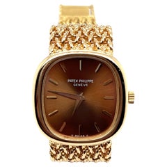 Patek Philippe Golden Ellipse Watch in 18 Karat Yellow Gold, 1975