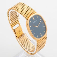 Patek Philippe Golden Ellipse, with Extract, Vintage & Rare, 18k Yellow Gold