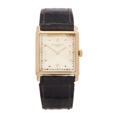 Retro Patek Philippe Gondolo 18 Karat Yellow Gold