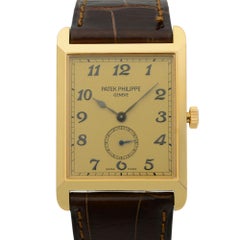 Patek Philippe Gondolo 18k Rose Gold Champagne Dial Hand Wind Men's Watch 5109R