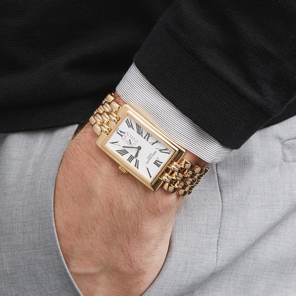 Men's Patek Philippe Gondolo 18k Yellow Gold 5009 Wristwatch