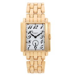 Patek Philippe Gondolo manuelle Gelbgold-Armbanduhr Ref 5024