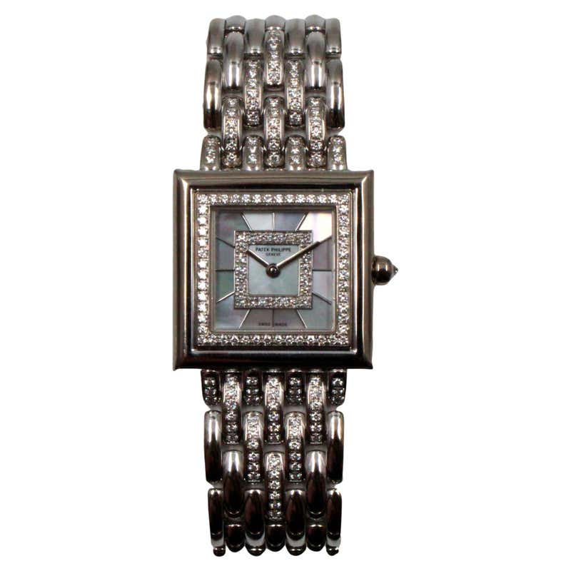 Patek Philippe Platinum Gondolo Wristwatch Ref 5098P For Sale at ...