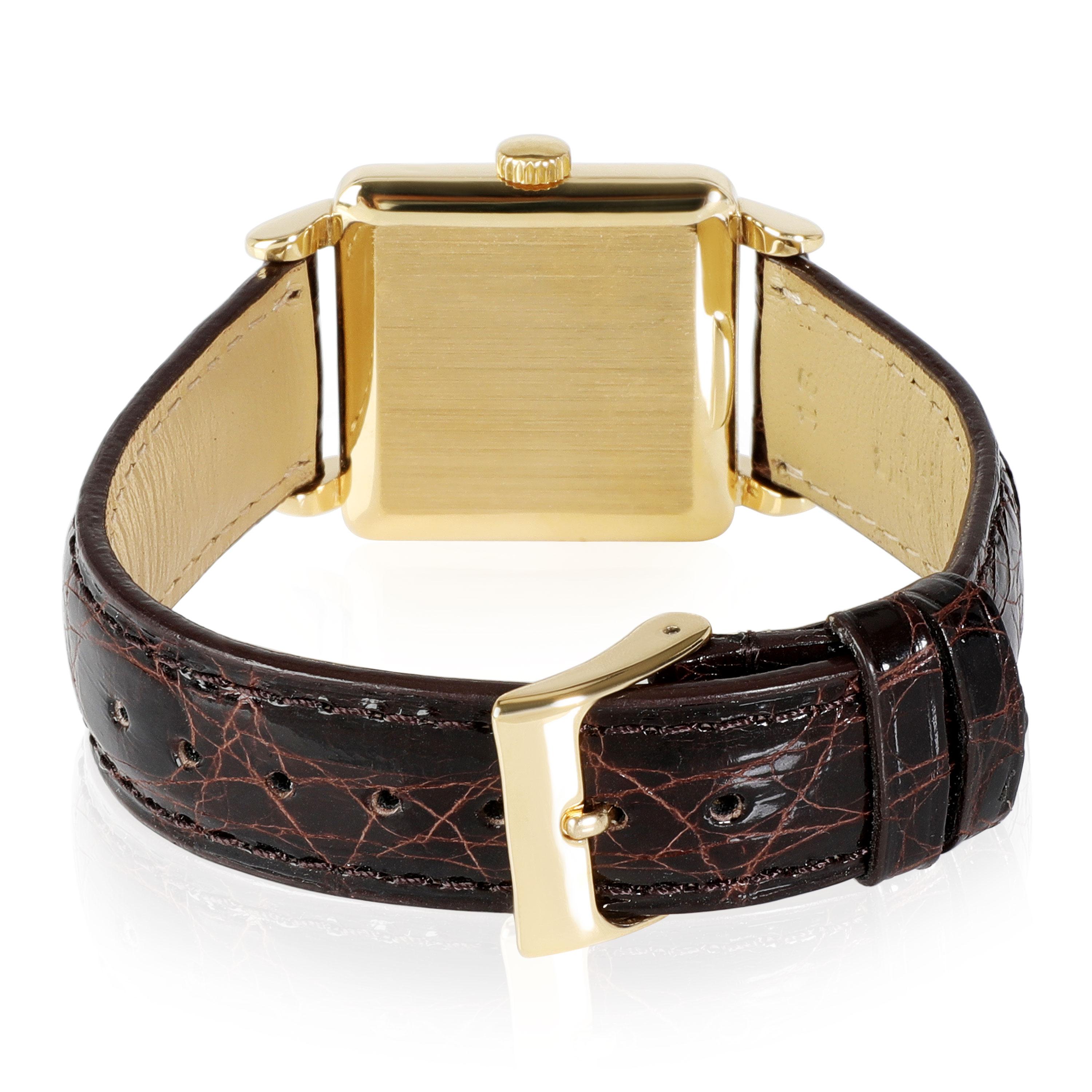 Patek Philippe Gondolo 2422 Unisex-Uhr aus 18kt Gelbgold

SKU: 116008

PRIMÄRE DETAILS
Marke: Patek Philippe
Modell: Gondolo
Herkunftsland: Schweiz
Uhrwerk Typ: Mechanisch: Handaufzug
Jahr der Herstellung: 1950-1959
Zustand: In ausgezeichnetem