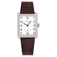 Used Patek Philippe Gondolo in 18k White Gold Wristwatch Ref. 5010