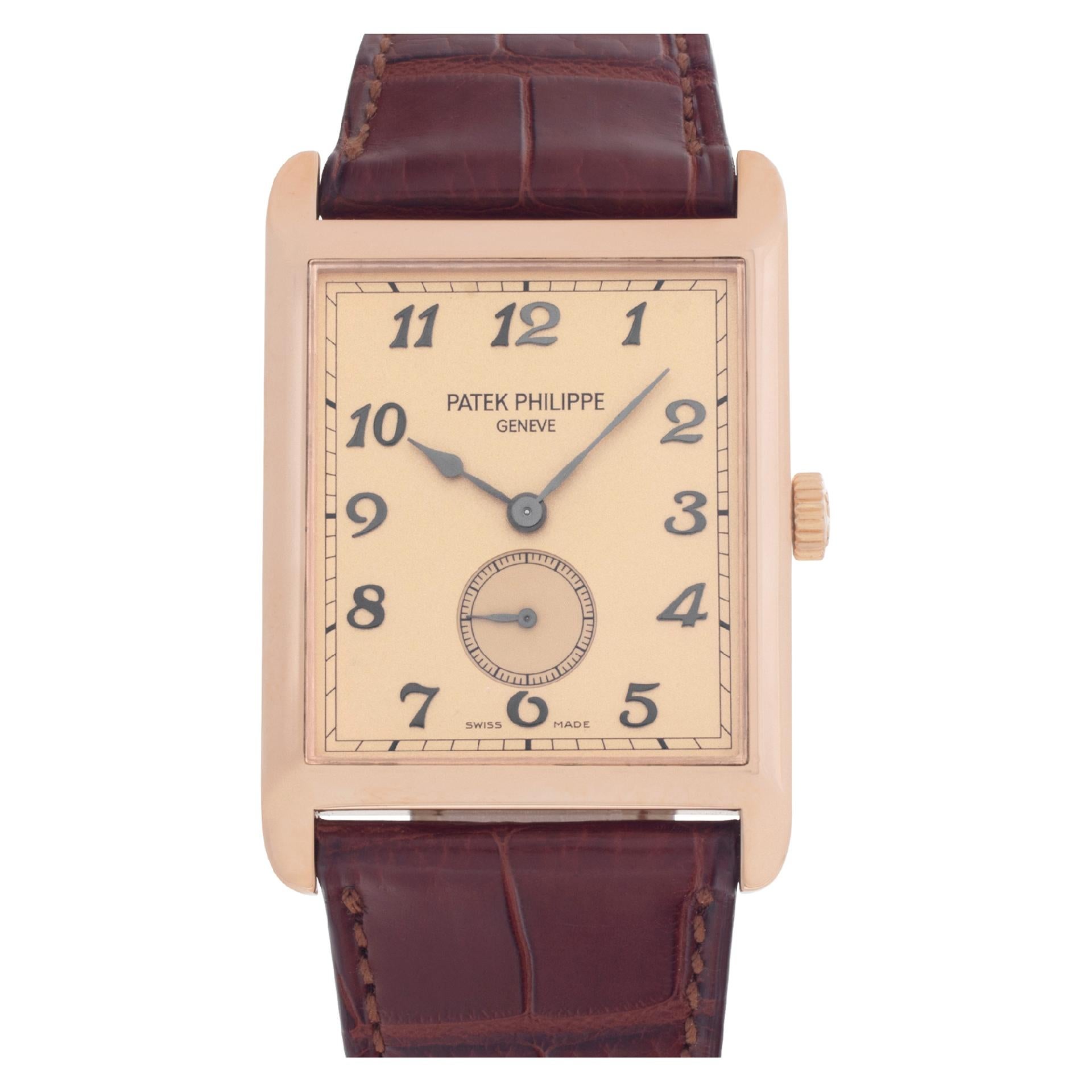 Patek Philippe Gondolo Uhr, 18 Karat Roségold, Ref. 5109 für Damen oder Herren