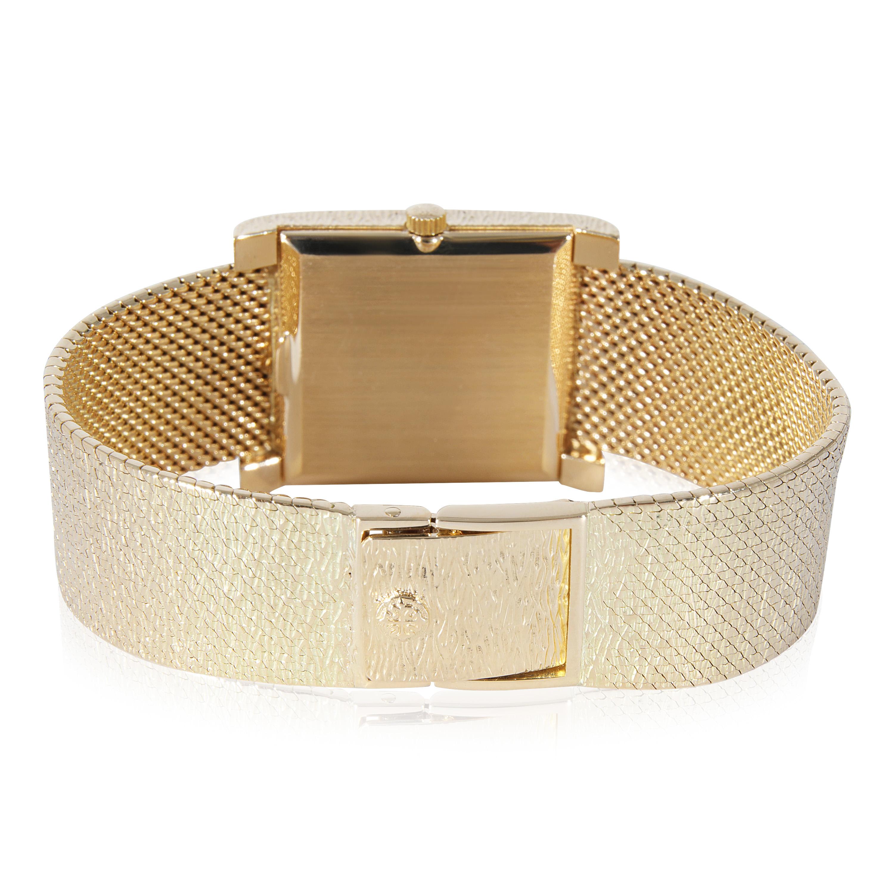 Patek Philippe Gondolo 3553/1 Unisex-Uhr aus 18 Karat Gelbgold im Zustand „Hervorragend“ in New York, NY
