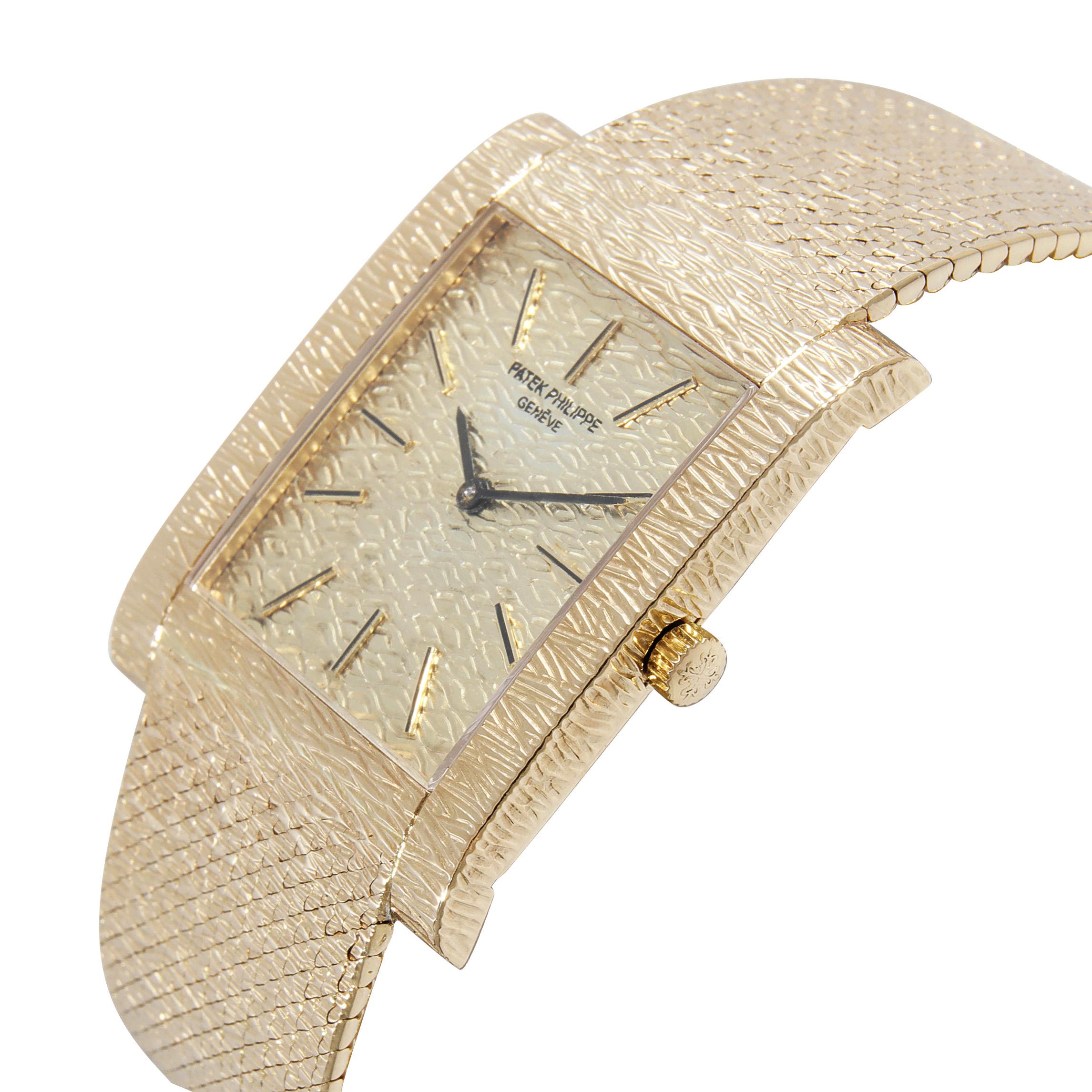Patek Philippe Gondolo 3553/1 Unisex-Uhr aus 18 Karat Gelbgold 3
