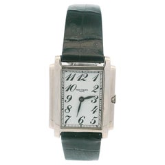 Montre pour femme Patek Philippe Gondolo 4824G à cadran blanc