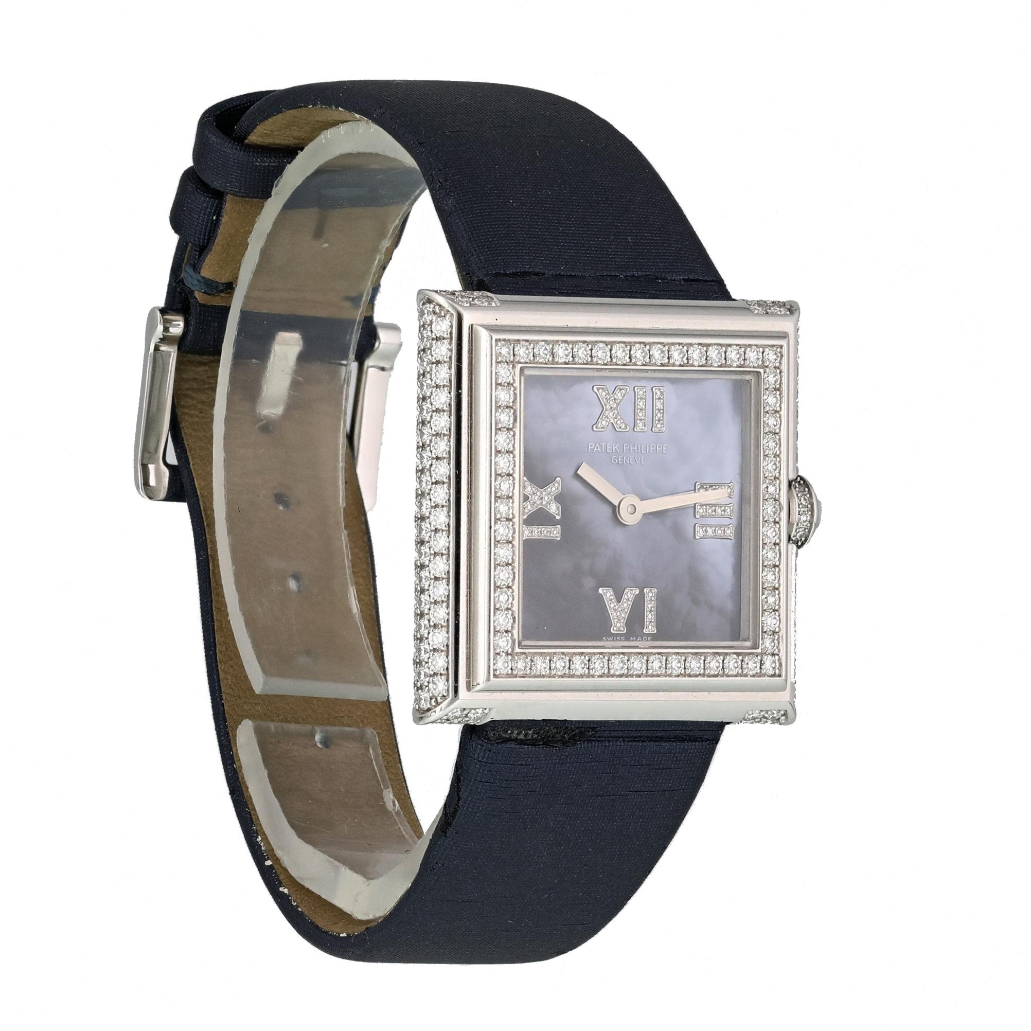 Patek Philippe Gondolo 4869G Ladies Watch In Excellent Condition For Sale In New York, NY