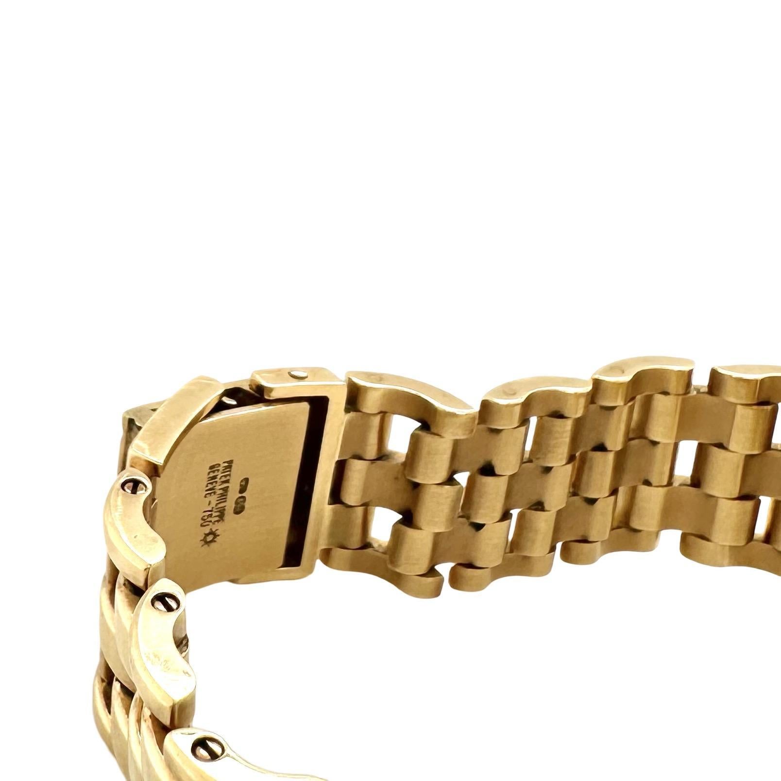 Women's or Men's Patek Philippe Gondolo 5024/1 18k Yellow Gold Rectangular Watch