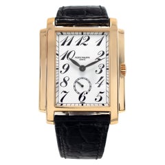 Used Patek Philippe Gondolo 5024 in yellow gold with a White dial 29.5mm Manual watch